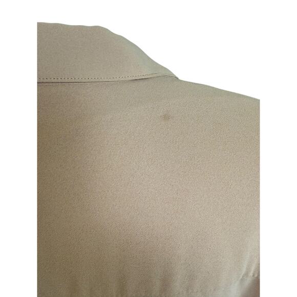 NEW Alex Marie Women's Sand Long Sleeve Jesse Button Up Dress Size 16 - Picture 4 of 12